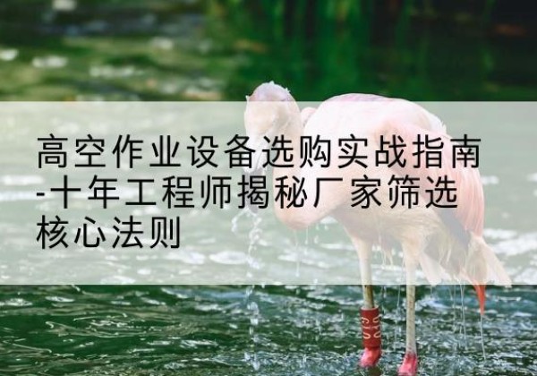 沁县剪叉式升降机厂家-高空作业设备选购实战指南-十年工程师揭秘厂家筛选核心法则